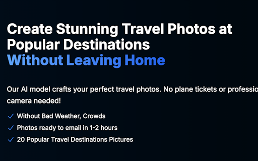 Epic AI Travel Photos