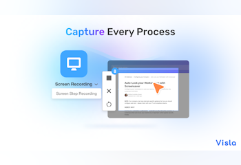 Visla Screen Step Recording