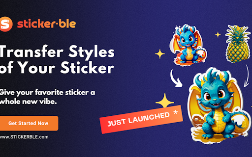 Stickerble: All-in-One AI Sticker App
