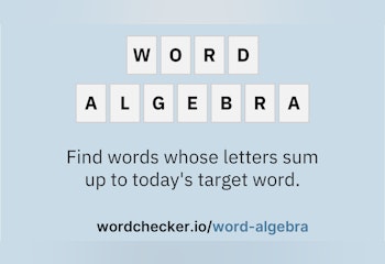 Word Algebra