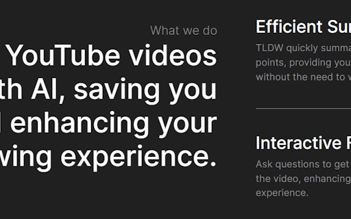 TLDW