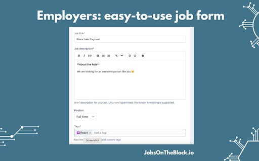 Jobs On The Block