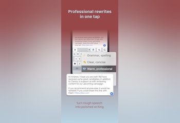 Lexi: write well by talking