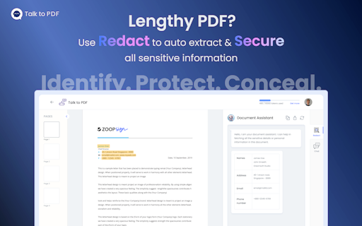 Talk to PDF