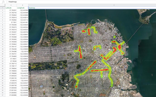 Maps for Excel
