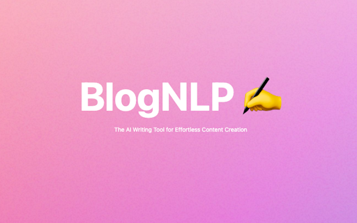 BlogNLP