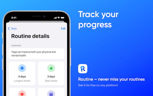 Routine – Daily Tracker