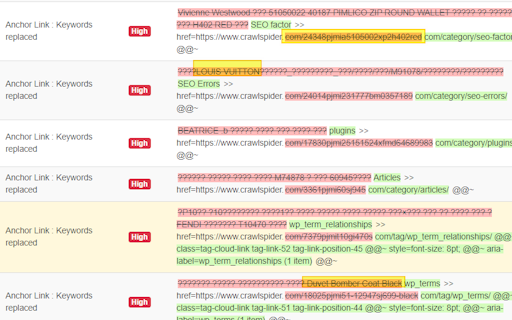 CrawlSpider SEO Monitor