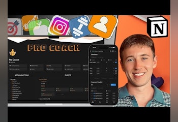 Personal Trainer Notion Template