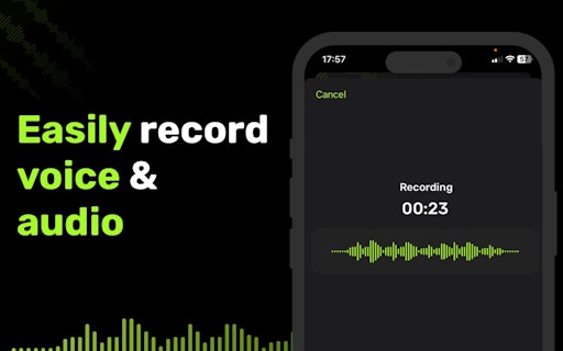 VoiceRec: AI Vocal Recorder