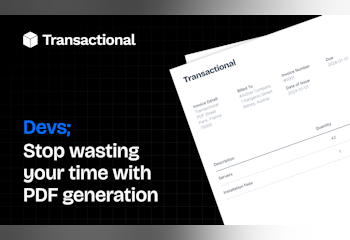 Transactional.dev