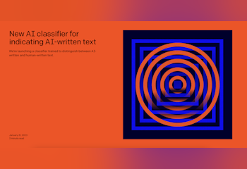 AI Text Classifier by OpenAI