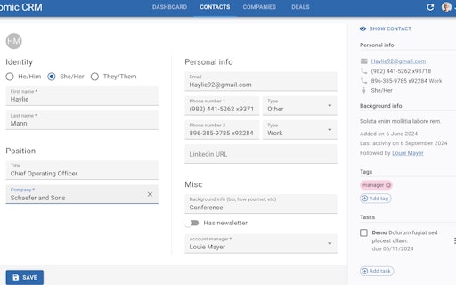 Atomic CRM