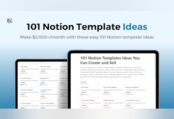101 Notion Template Ideas You Can Create