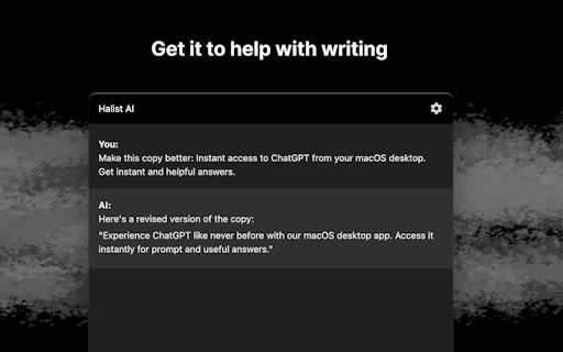 Halist macOS AI