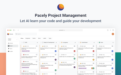 Pacely Project Management