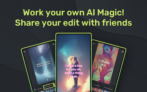 Lyricle AI Lyrics Video Maker