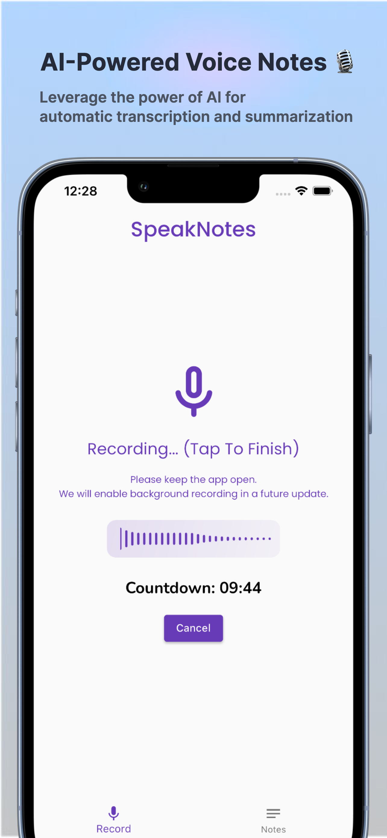 SpeakNotes