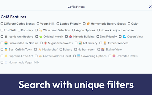 Coffee Radar