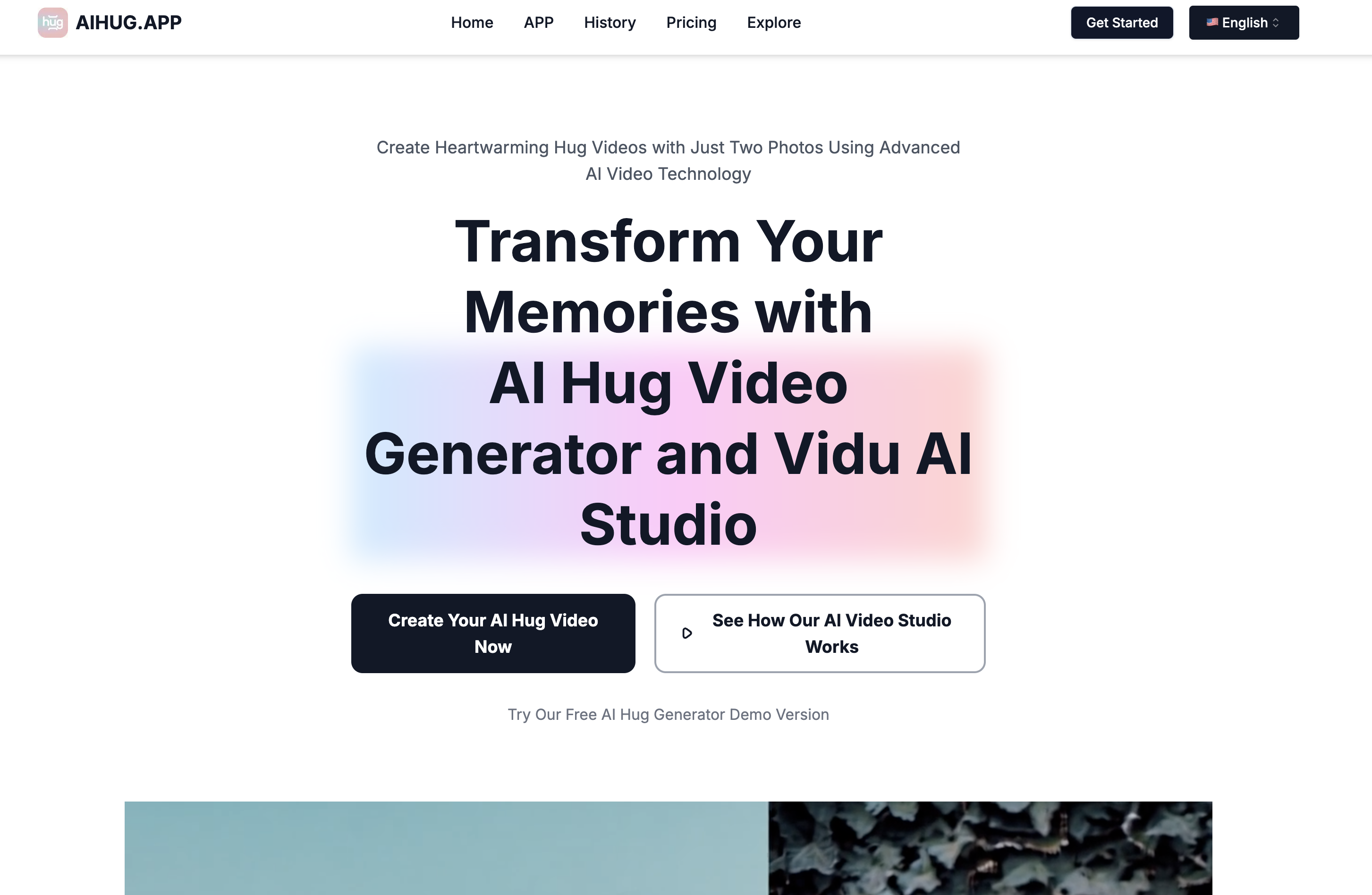 AI Hug Video Generator, Hug Video Studio