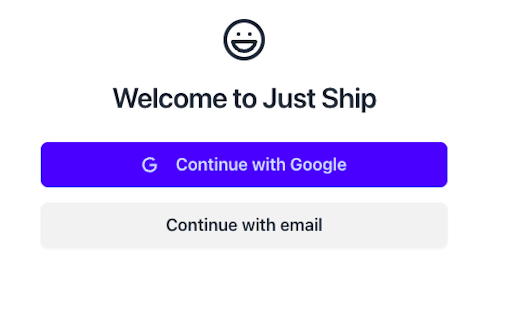 Just Ship