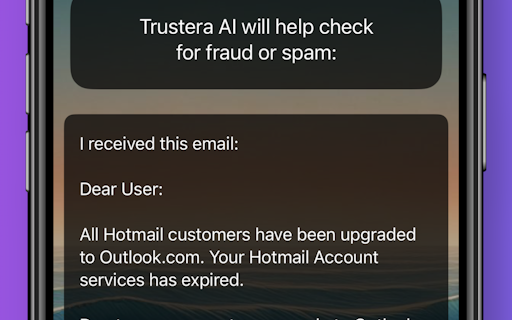 Trustera: AI fraud and scam protection
