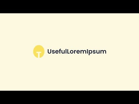 UsefulLoremIpsum