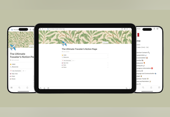 The Ultimate Traveler’s Notion Template