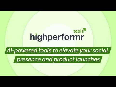 Highperformr AI Tools