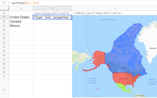 Maps for Excel