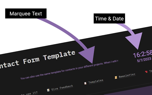 Notion Contact Form Template (Automatic)