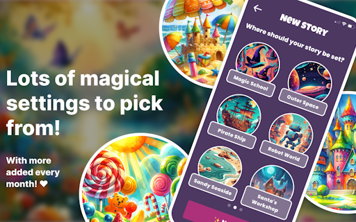 Magic Bookshelf - AI Stories