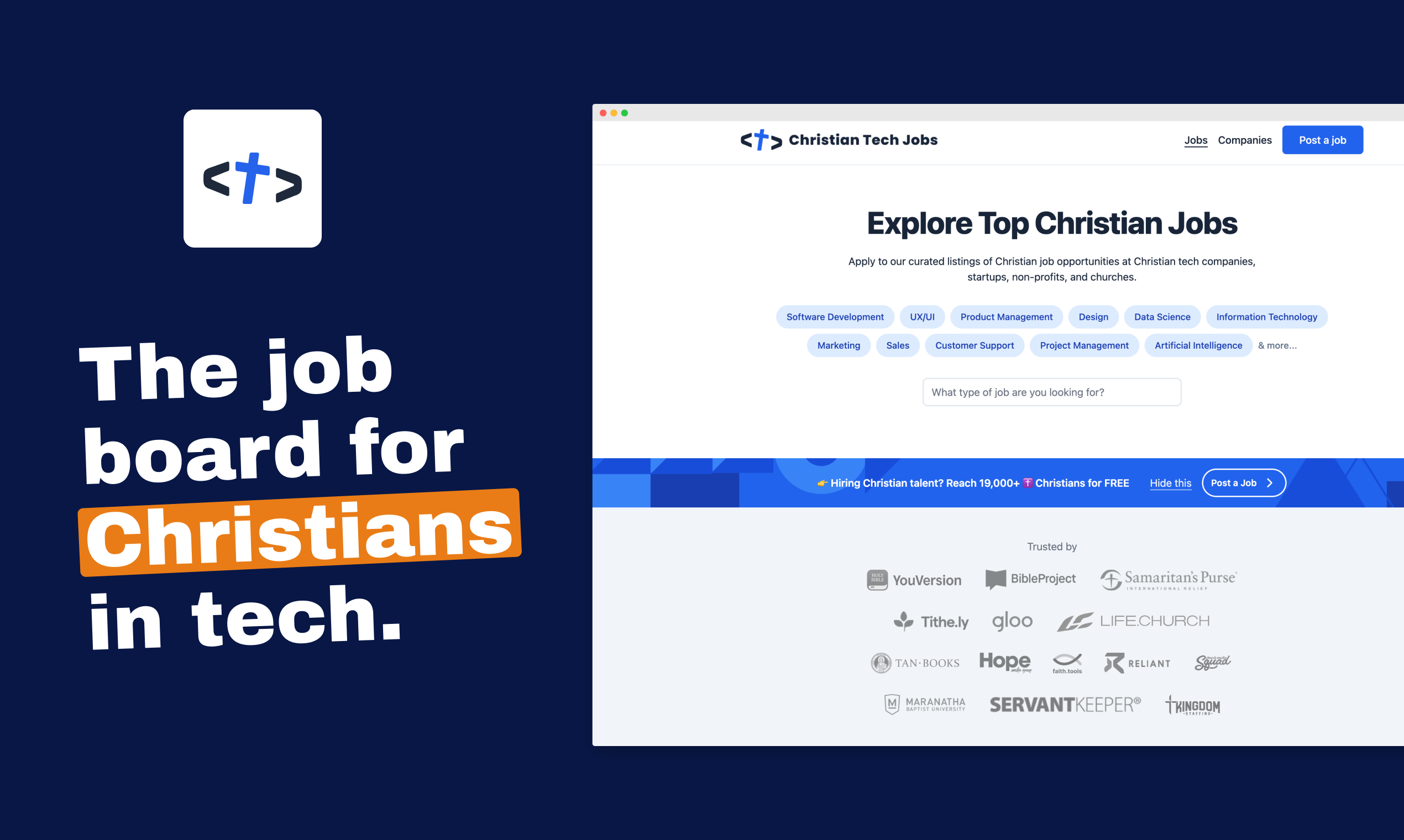 Christian Tech Jobs