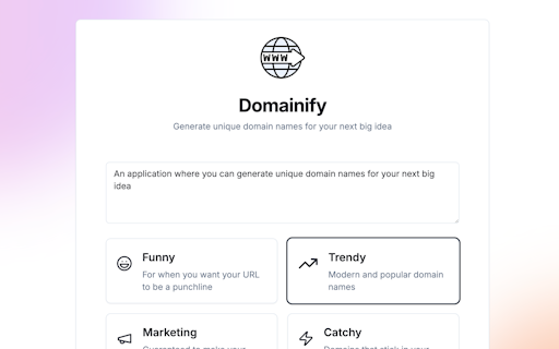 Domainify