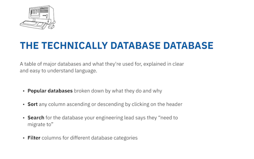 The Database Database
