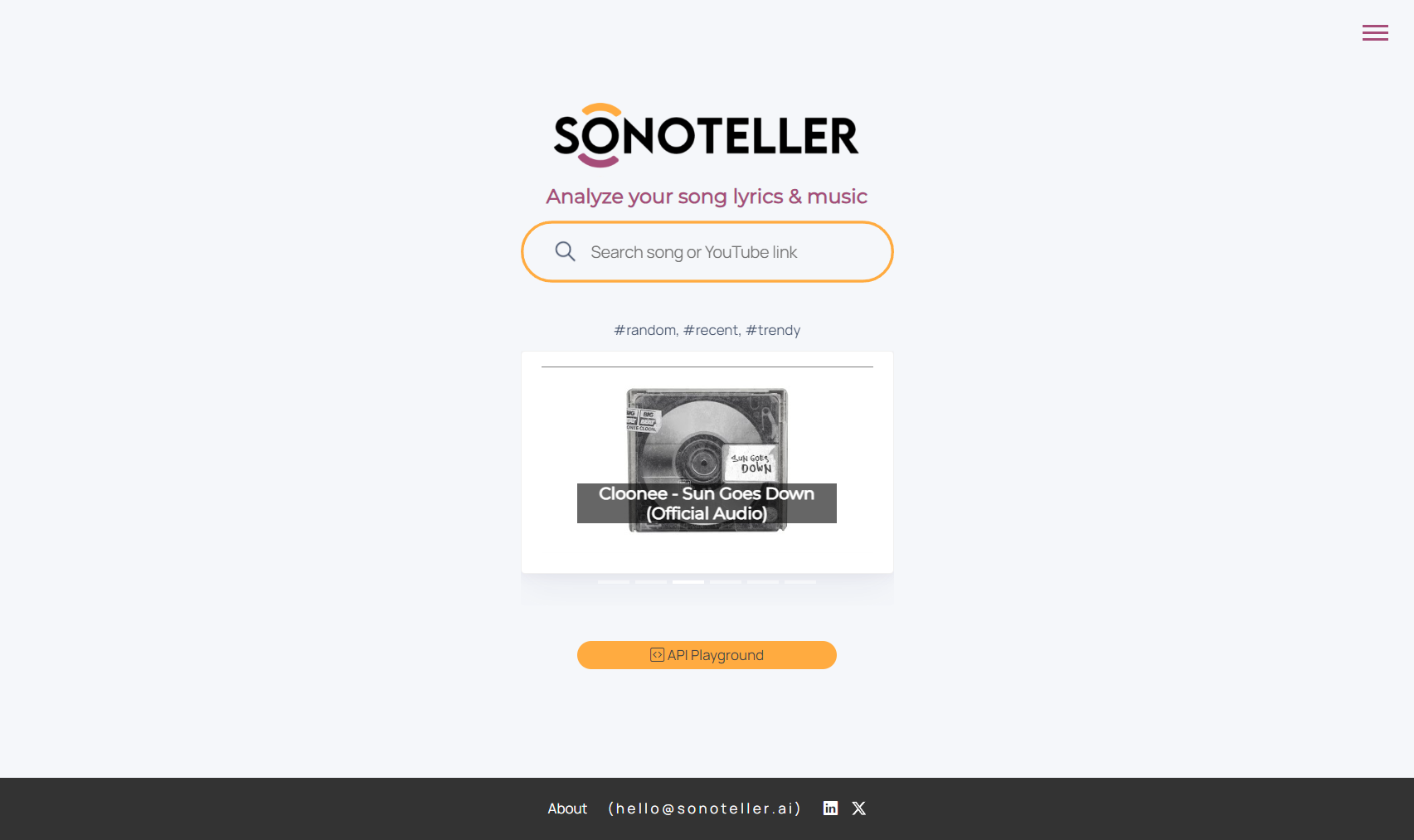 SONOTELLER