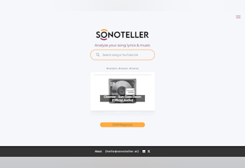 SONOTELLER