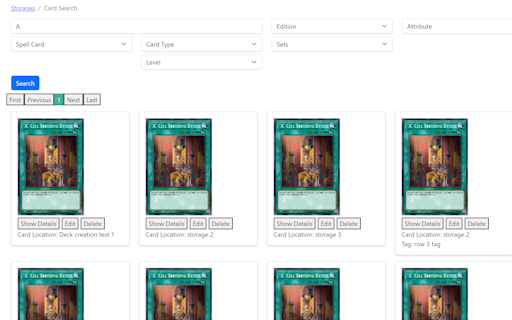 TCG Catalogue