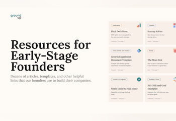 Resources for Early-Stage Founders