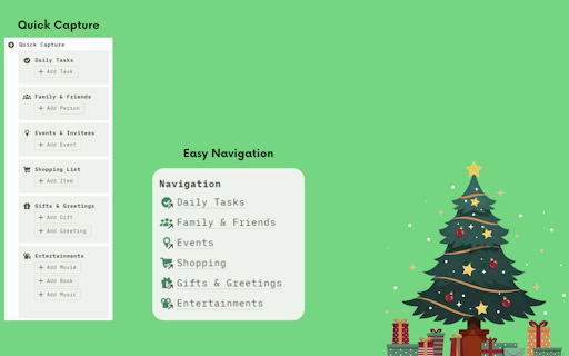 Christmas Planner for Notion