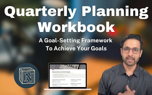 Quarterly Planning Workbook