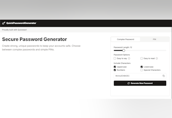 Quick Password Generator
