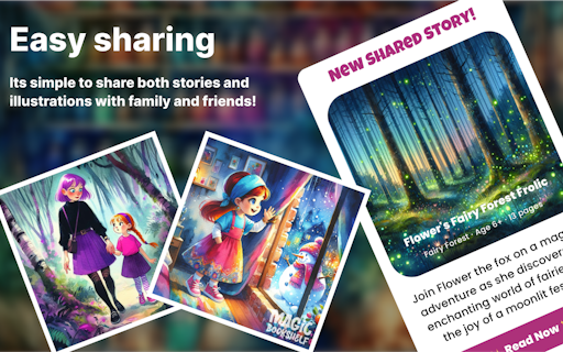 Magic Bookshelf - AI Stories