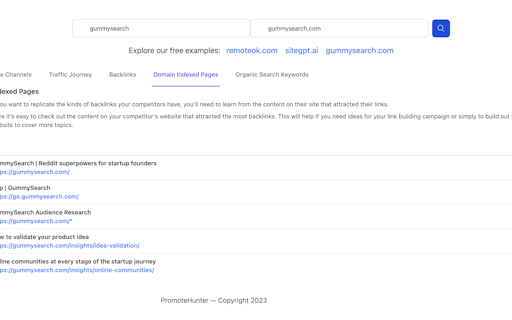 PromoteHunter