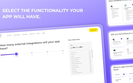 App Cost Calculator