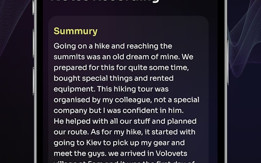 Brevity: AI Note Taker