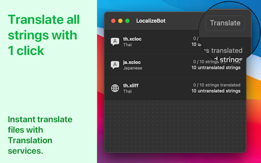LocalizeBot + Context