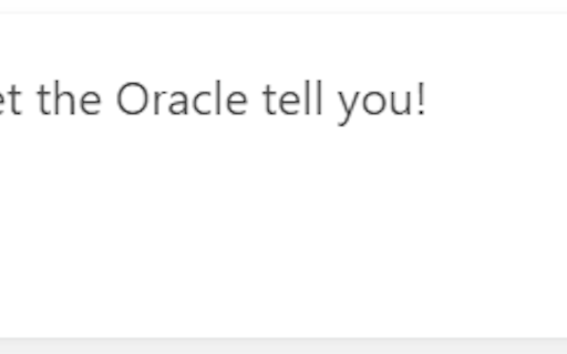 Luck Oracle