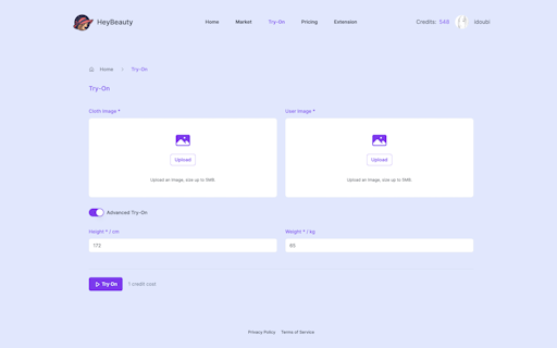 HeyBeauty AI Try-On Copilot