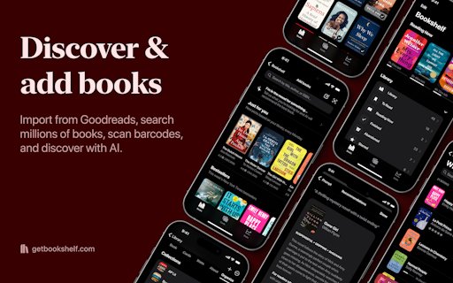 Bookshelf: A Better Reading Tracker